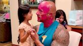 Dwayne Johnson Gets Makeover from Daughters: 'Spent An Hour Trying to Scrub Lipstick Off My Head and Face'