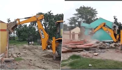 Assam govt demolishes houses of rape accused, others Goalpara