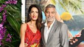 George Clooney and Wife Amal Hit the Red Carpet for Ticket to Paradise Los Angeles Premiere