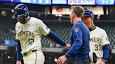 Brewers place 1B Rhys Hoskins (hamstring) on IL