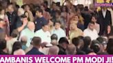 PM Narendra Modi Arrives To Give His Blessings To The Newlywed Anant Ambani & Radhika Merchant - News18
