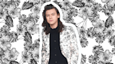 Great Outfits in Fashion History: Harry Styles's First Floral Gucci Suit