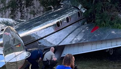 3 people life-flighted to hospital after twin-engine plane crashes into tree, Butts County Sheriff says