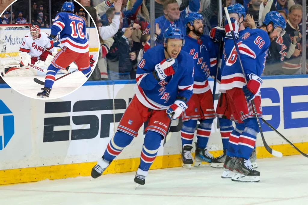 Artemi Panarin’s playoff redemption continues with Rangers’ game-winner