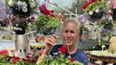 Art of Gardening member get a lesson in hanging baskets