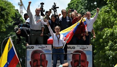 Una colaboradora de la opositora Machado transmite en vivo su detención en Venezuela