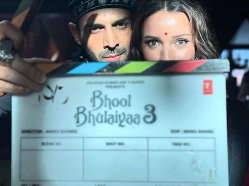 Kartik Aaryan and Triptii Dimri enroute to Orccha in Madhya Pradesh to resume shooting for ‘Bhool Bhalaiyaa 3’