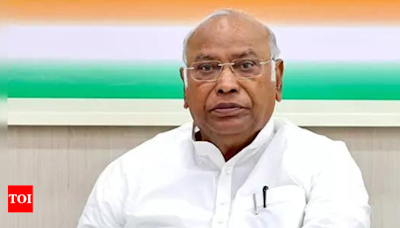 Anguished by BJP MP's 'parivarvaad' jibe, says Mallikarjun Kharge; wants it expunged | India News - Times of India