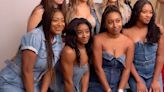 Simone Biles Takes Part in Friend's Hilarious 'JCPenney' Birthday Photo Shoot: Watch!