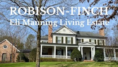 Eli Manning Oxford residence to hold estate sale. See listed items, when to get there