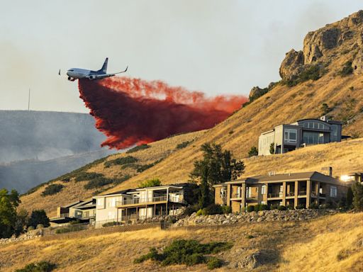 Salt Lake City wildfire prompts mandatory evacuations uphill from Utah's state capitol