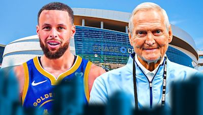 Jerry West's beautiful reaction to Warriors' Stephen Curry winning Clutch Player of the Year