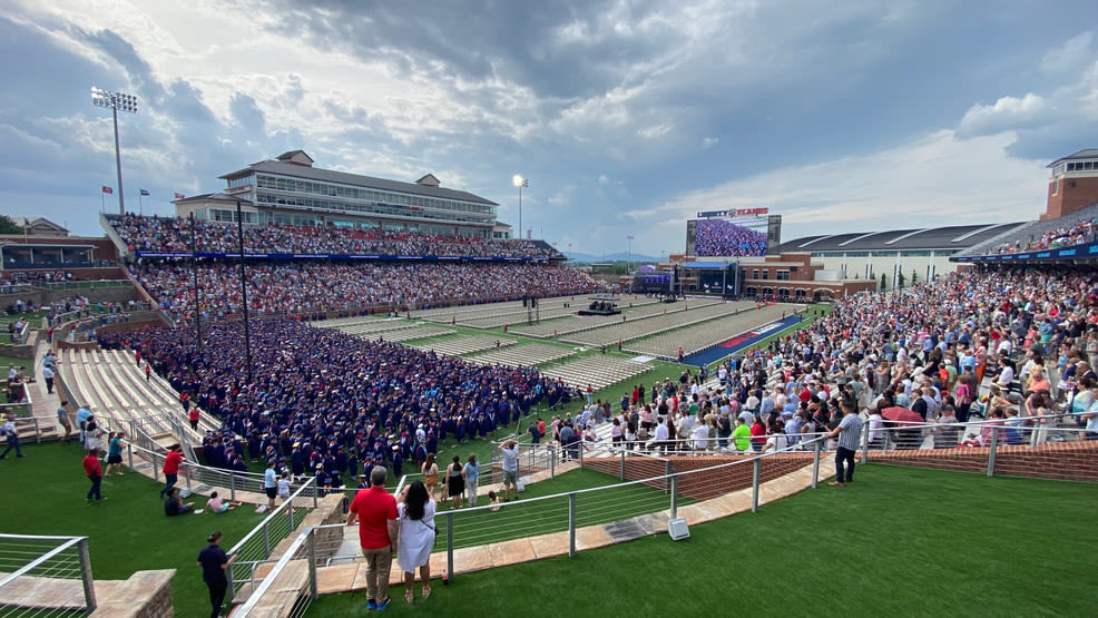 Liberty University prepares for its largest graduation ever, impacting Lynchburg traffic