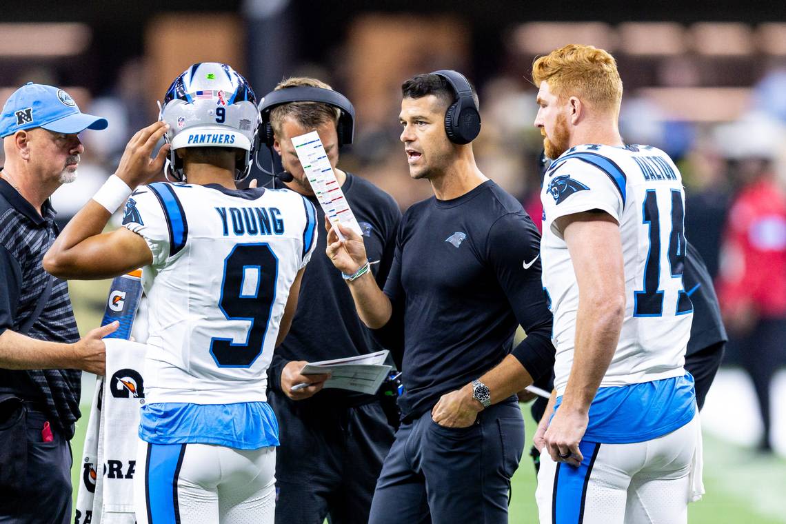 Mailbag: When will Panthers start backup QB Andy Dalton over Bryce Young?