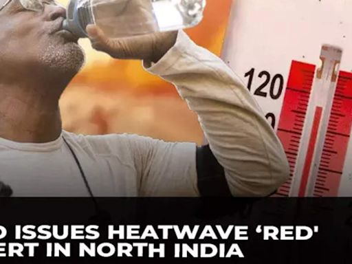 Delhi weather forecast: IMD issues heatwave ‘red' alert in North India