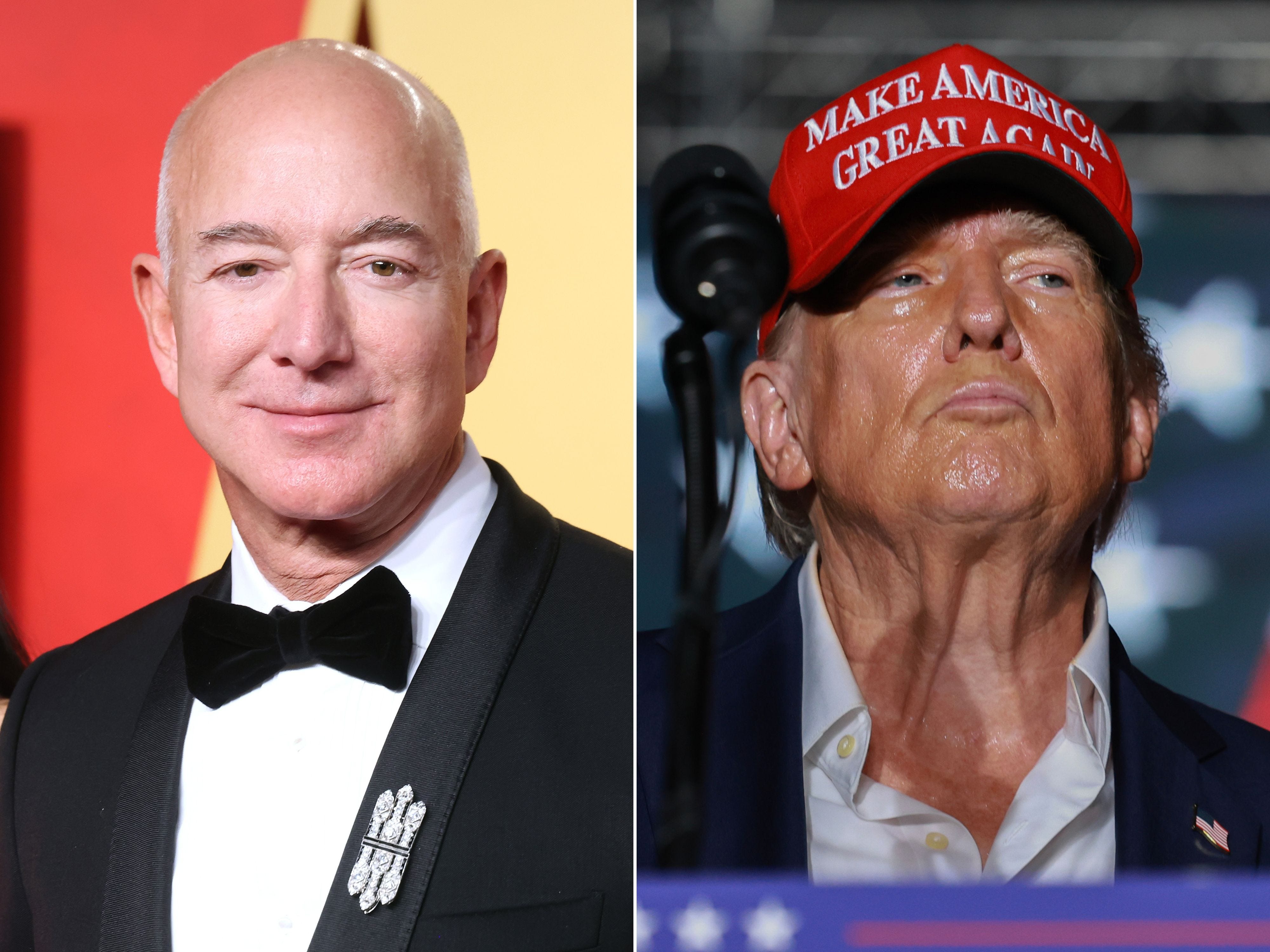 Jeff Bezos commends Trump's 'grace and courage under literal fire' after shooting at rally