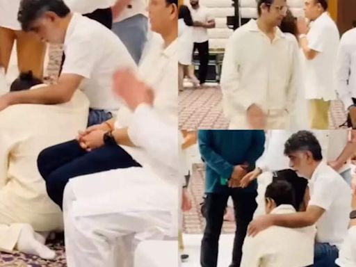 Video of Sonu Nigam breaking down in Krishan Kumar's lap at Tishaa Kumar's prayer meet goes viral | Hindi Movie News - Times of India