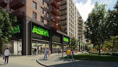 Asda is building a 1,500-home urban village in west London