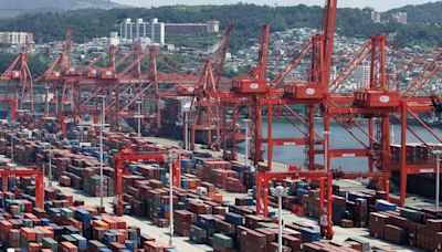 韓對華出口創21個月新高 再成中國第二大進口國