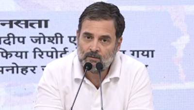It is said PM stopped Ukraine-Russia war but ...': Rahul Gandhi takes jab at PM Modi over NEET, UGC-NET paper leaks - Times of India
