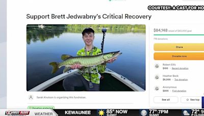 “A Cast For Hope” fishing tournament raises money for Appleton teen hurt in power washer accident