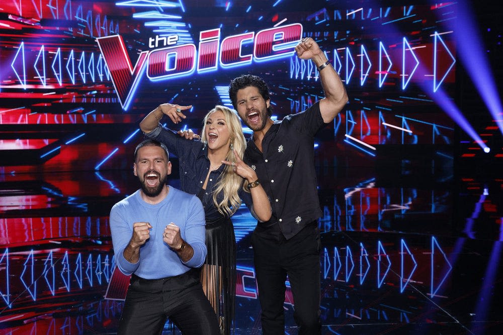 Voters on 'The Voice' sent Karen Waldrup a message. She was first to be named a finalist