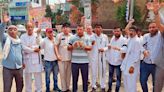 Congress protests MLA Surender Panwar’s arrest in Sonepat, says not afraid of action