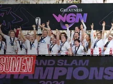 Inglaterra se consagró campeón del Seis Naciones femenino tras superar 42-21 a Francia