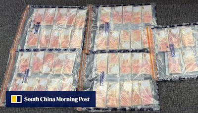 Hong Kong police seize HK$4.5 million in fake HK$1,000 banknotes hidden in luggage at hotel