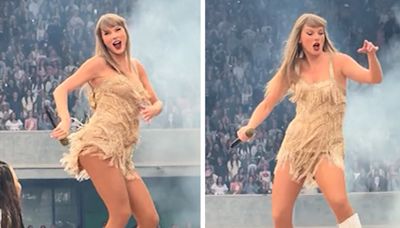 Taylor Swift's Dance Moves Get Mercilessly Mocked During 'Eras' Tour Stop