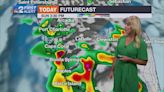 Afternoon showers and storms expected Sunday