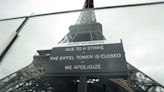 French strikes force closure of Eiffel Tower