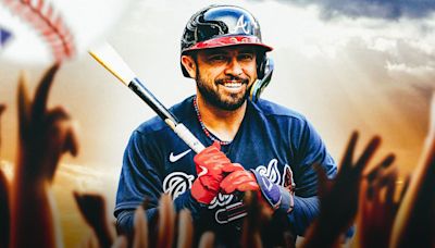 Braves Travis d’Arnaud reacts to miraculous feat vs. Brewers