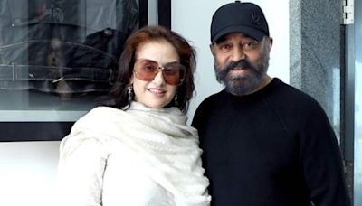 Manisha Koirala fangirls over Kamal Haasan after their reunion, fans clamor the stars for another collaboration