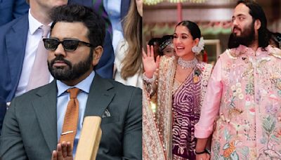 Fans Wonder Why Rohit Sharma Is Missing From Anant Ambani-Radhika Merchant's Grand Wedding In Mumbai