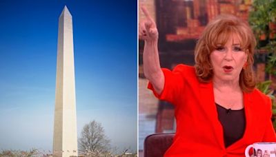 “The View” star Joy Behar thinks Washington Monument looks like a penis