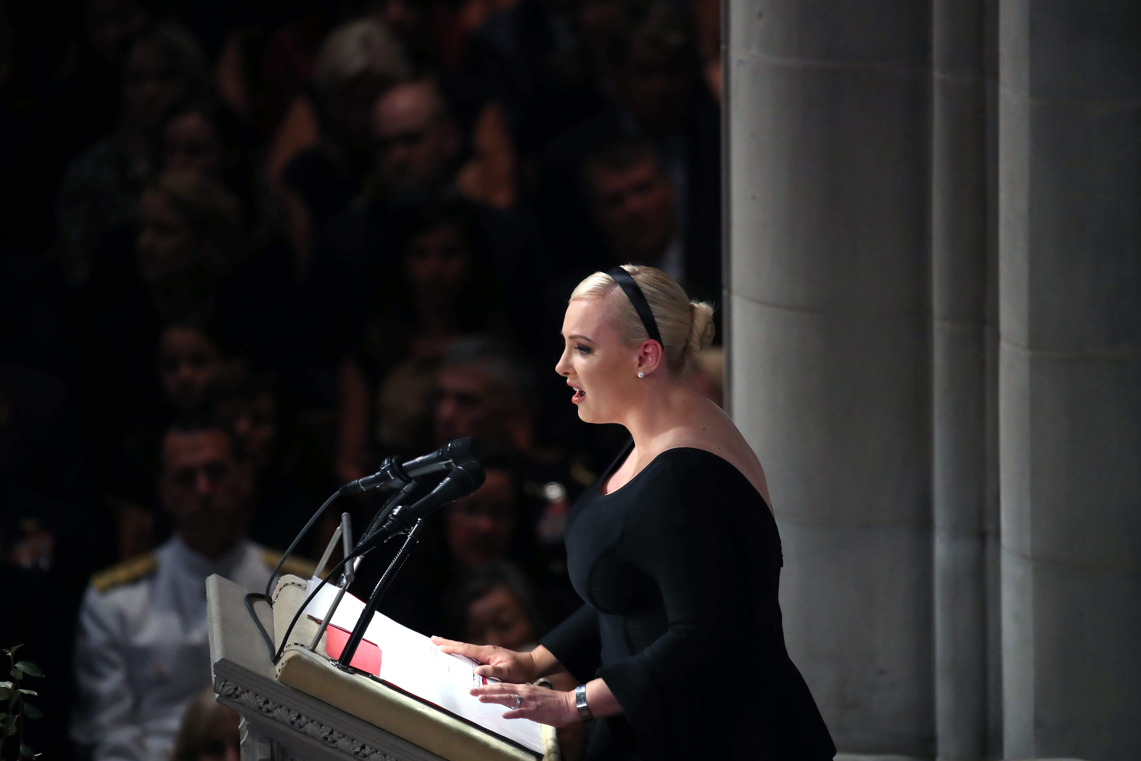 Trump tweets in apparent response to Meghan McCain’s ‘America was always great’ remark