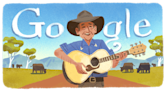 Who was Slim Dusty? the latest singer to be celebrated on Google Doodle