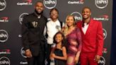 LeBron James' daughter hilariously stops Savannah James from swearing while honoring the NBA legend at the ESPYs
