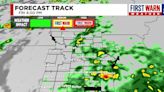 FIRST WARN FRIDAY: Cloudy, mid 70s + scattered showers, some storms throughout the day