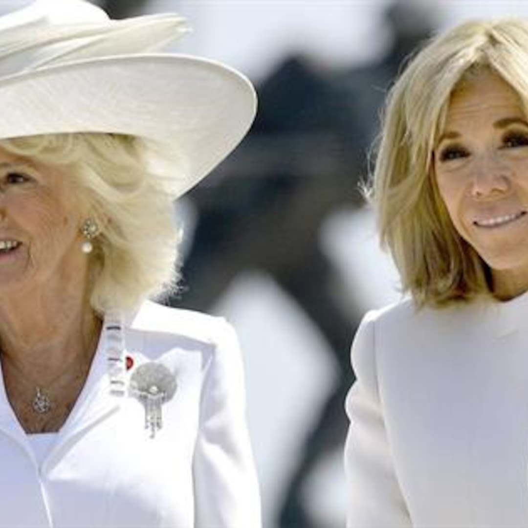 Queen Camilla's Awkward Moment with French First Lady - E! Online