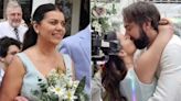 Chef Janaína Torres dispensa o vestido de noiva branco em seu casamento