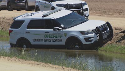 KCSO Community Service Tech vehicle recovered from canal in northwest Bakersfield