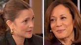 Drew Barrymore's Awkward Interview With Kamala Harris Has The Internet Divided