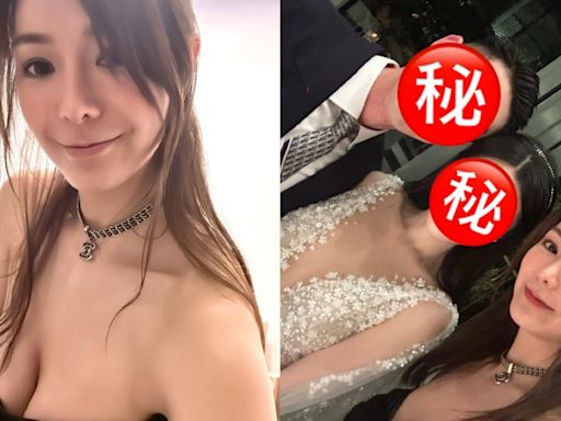 富貴歌手泰國舉行婚禮老婆超開胸婚紗驚艷 林妤性感到賀好搶鏡