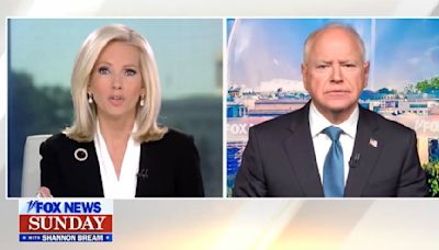 Tim Walz Outmaneuvers Fox News Host as He’s Grilled on Abortion