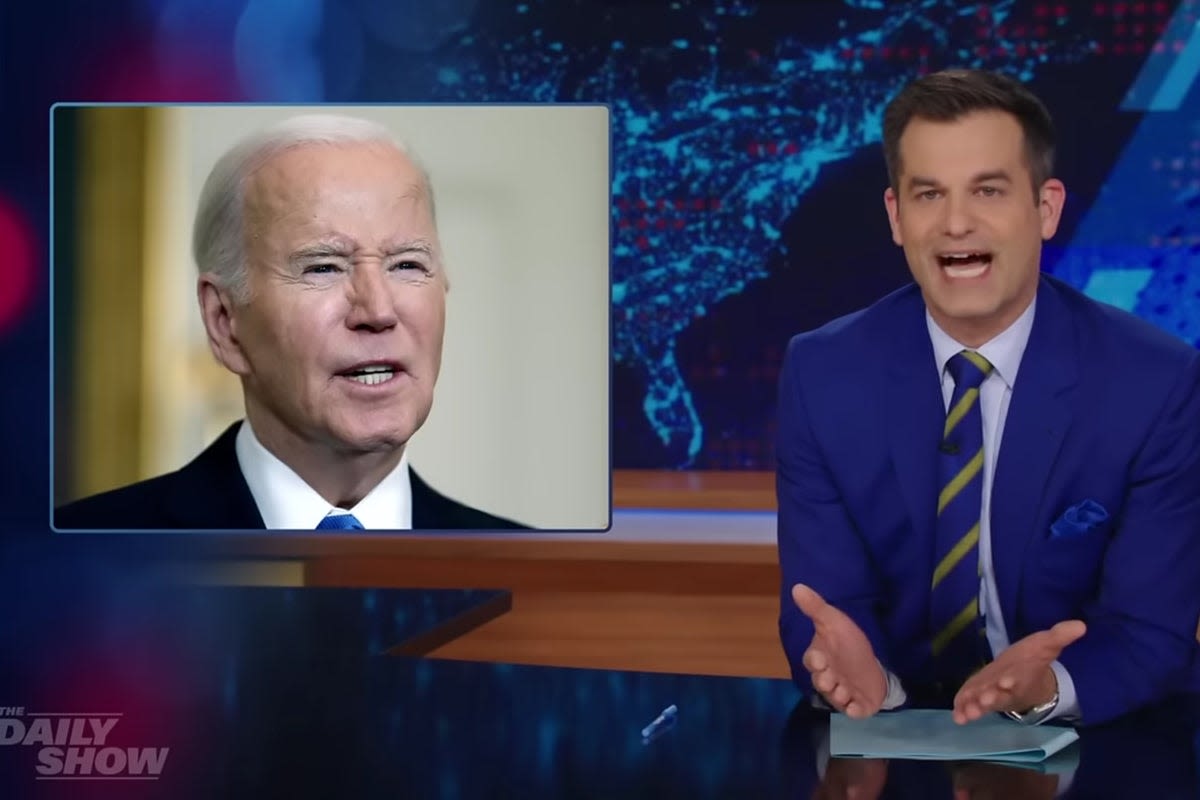 Daily Show host mocks Trump’s assassination paranoia: ‘I’ve never heard Biden sound so cool in my life!’