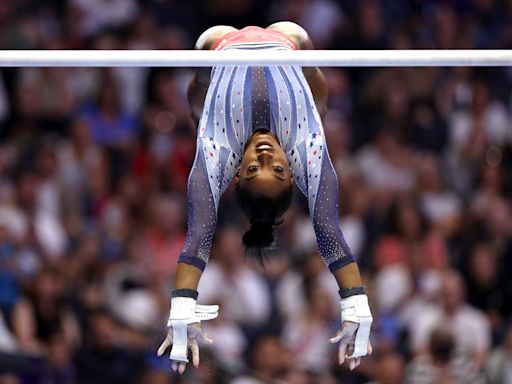 Simone Biles hopes to dazzle at US Olympic gymnastic trials in Minneapolis ahead of Paris games