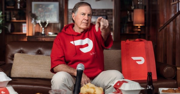 Bill Belichick Stars in DoorDash's Football-Themed Ads