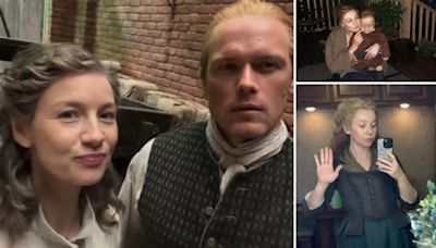 ‘Outlander’: See the Stars Behind the Scenes on Season 8 (PHOTOS)